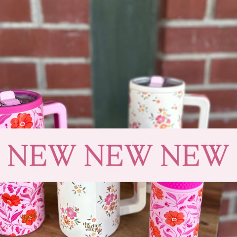 Insulated Tumblers in Bright Floral colors