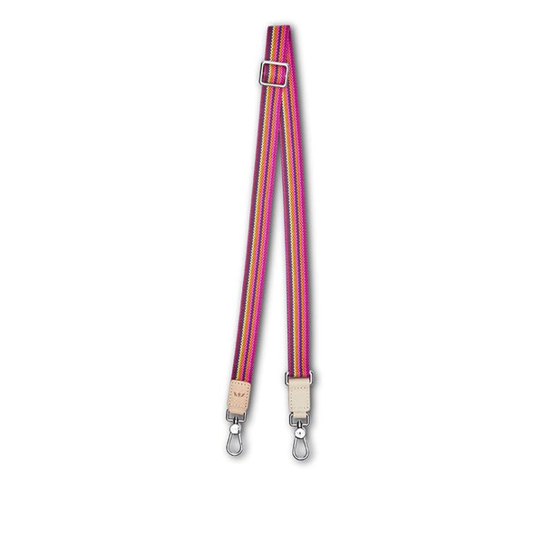 Slim Crossbody Strap, 25mm Bubbles Webbing